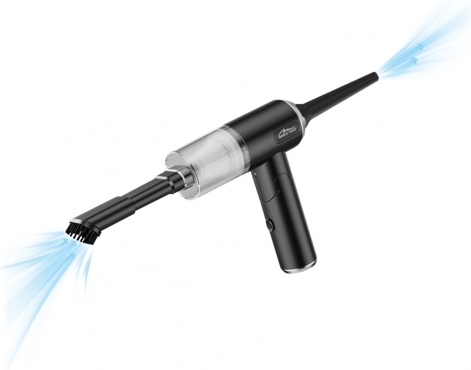 Krachtige blaas- en zuigfunctie 2-in-1