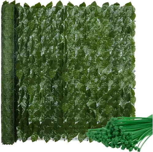 Synthetische klimop schutting voor balkon 3 m