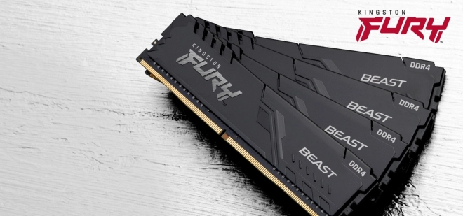 Geheugen Kingston Fury Beast DDR4 16GB (2x8GB) 3600MHz CL17