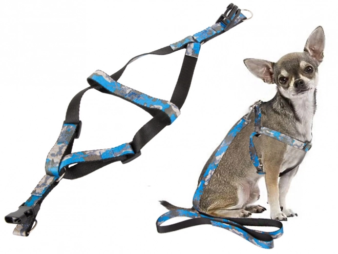 Harnas met comfortabele riem voor honden en katten