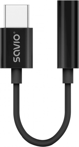 Audio-adapter Savio USB-C naar 3,5 mm