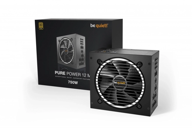Insteekvoeding Be Quiet! Pure Power 12 M 750W ATX 3.0 GOUD