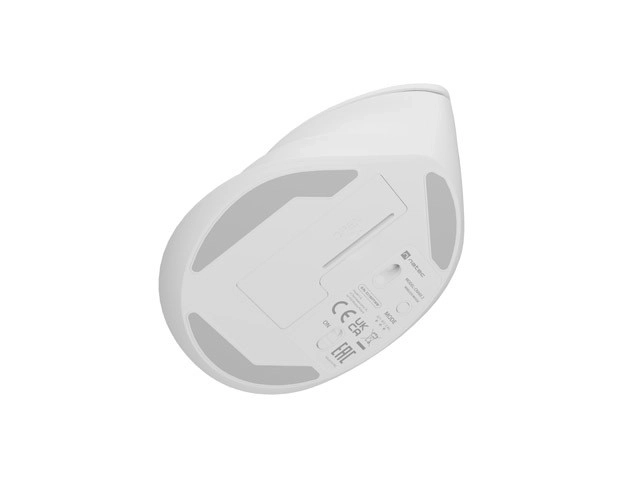 Verticale draadloze muis Crake 2 BT 5.2 + 2.4GHz wit