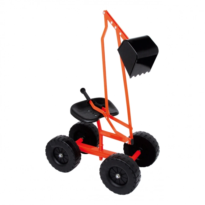 Kleine Voet Graafmachine met Wielen