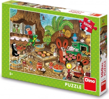 Dino puzzel Molletje in de keuken 100 XL stukjes
