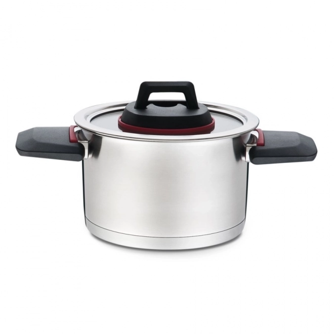 Roestvrijstalen pan Maestro 2,3 l met deksel
