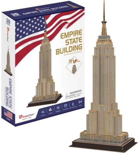CubicFun 3D-puzzel Empire State Building 54 stukjes