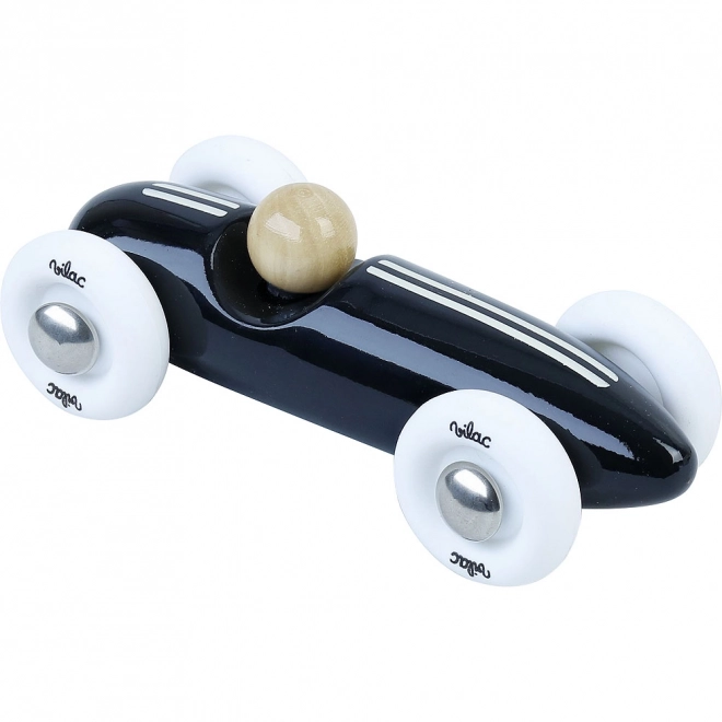 Houten auto Vilac Grand Prix Vintage zwart