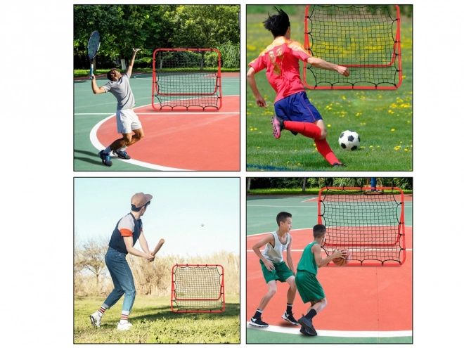 Trainingsframe Rebounder voor stuitervoetbal 100x100cm