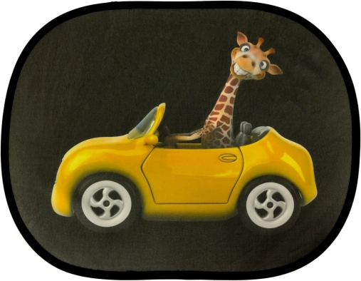 Statische zonnescherm voor het autoraam – Giraffe