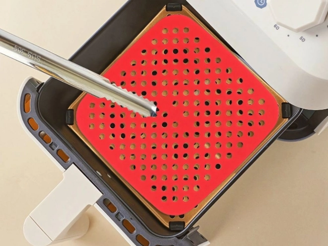 Siliconen inzet voor airfryer Vierkant 21 cm