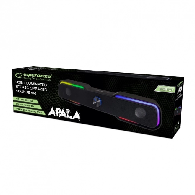 USB soundbar met LED verlichting Apala