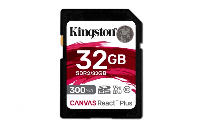 Geheugenkaart SD 32GB Canvas React Plus UHS-II