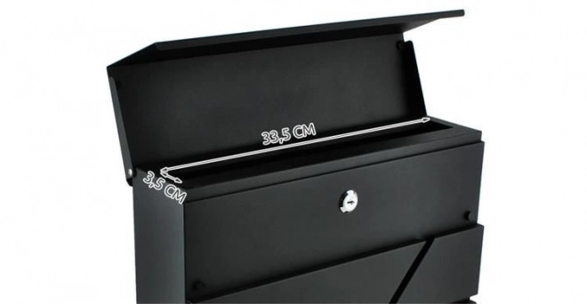 Brievenbus S6238 - antraciet