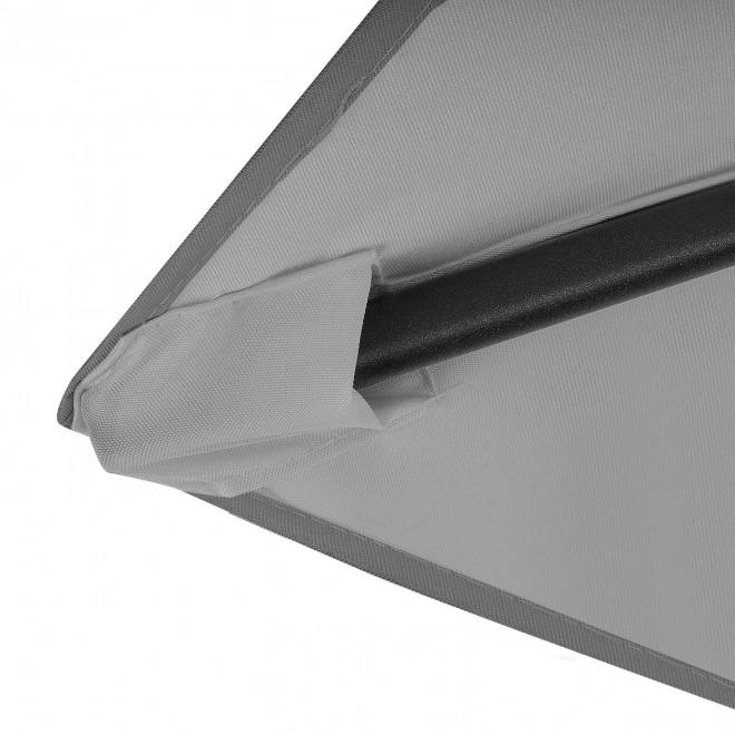 Opvouwbare grijze tuinbalkonparasol 210 cm