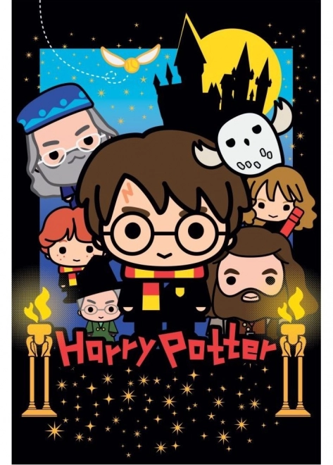 3D Puzzel Harry Potter 300 stukjes met pluchen knuffel