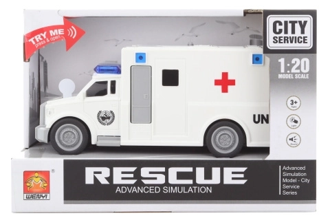 Ambulance op batterijen