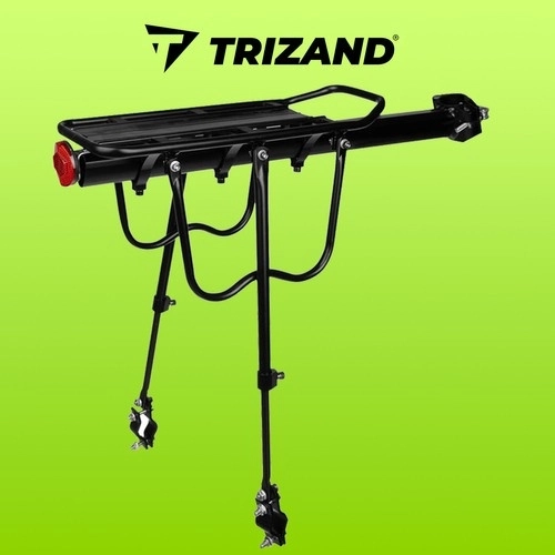 Zwarte Metalen Fietsdrager TRIZAND