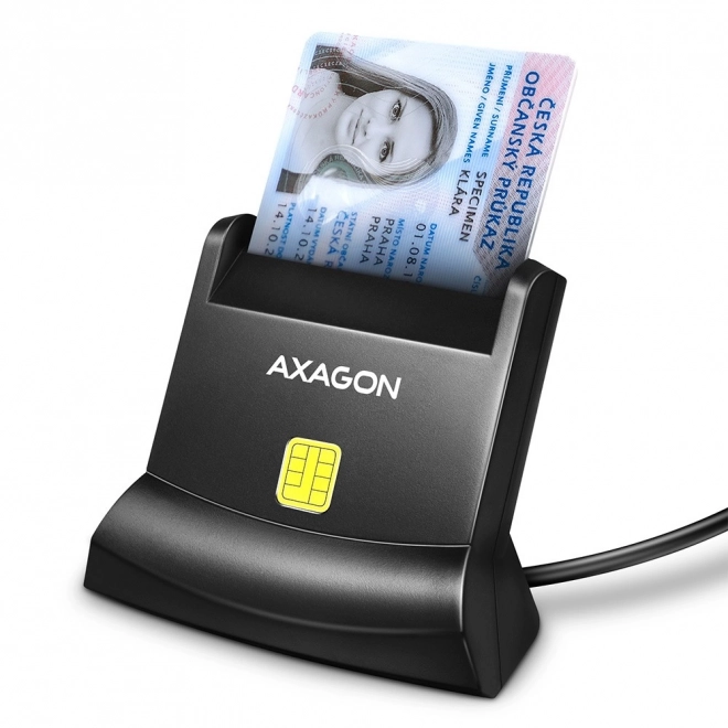 CRE-SM4N USB kaartlezer voor identiteitskaarten, 1,3m kabel