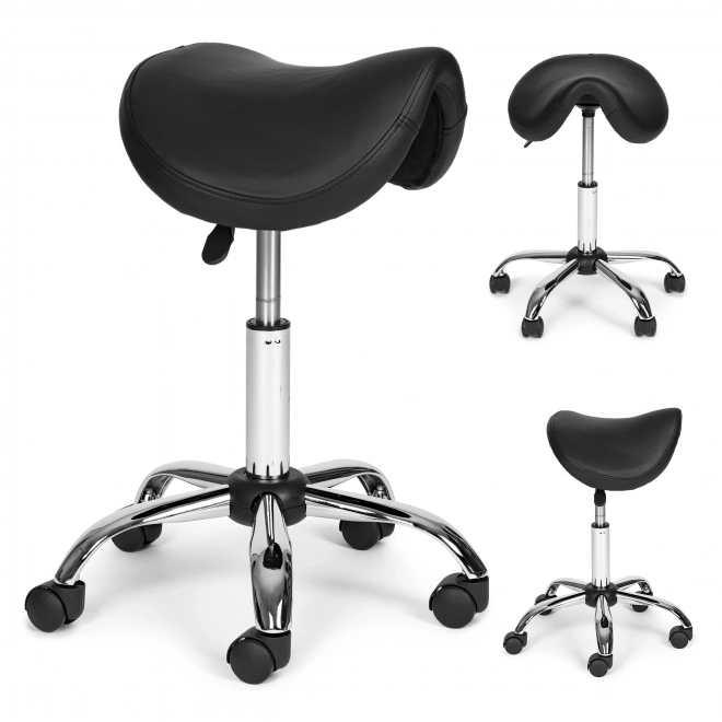 Ergonomische cosmetische kruk met verstelbare hoogte