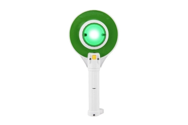 Politie lollie van plastic met licht