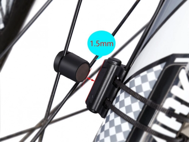 Waterdichte fietscomputer met LCD-scherm en 27 functies
