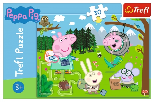 Puzzel Trefl Peppa Pig Bosavontuur 30 stukken