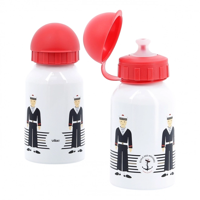 Vilac metalen fles met zeelieden