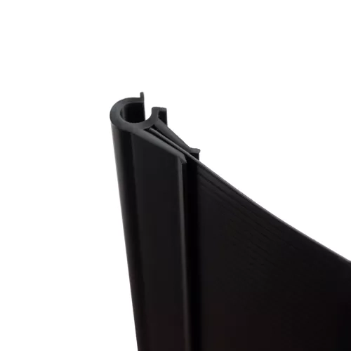 Bevestigingsuiteinden / clips voor schaduwband 19cm - antraciet 23911 (10 stuks)
