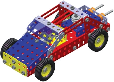 Merkur 016 Buggy - 205 onderdelen