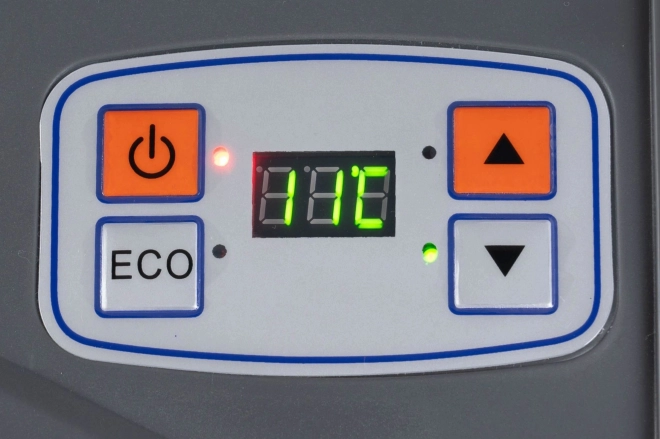 Draagbare autokoelkast met verwarming, 29L, grafietkleurig