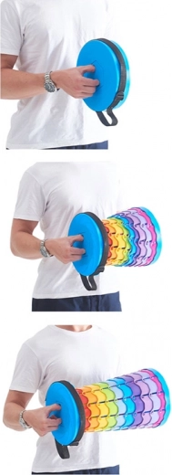 Telescopische constructie voor snel uitklappen