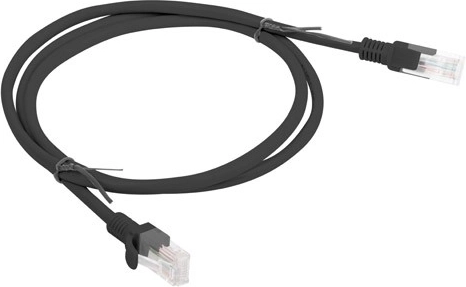Patchkabel Cat.6 1 m UTP zwart LANBERG