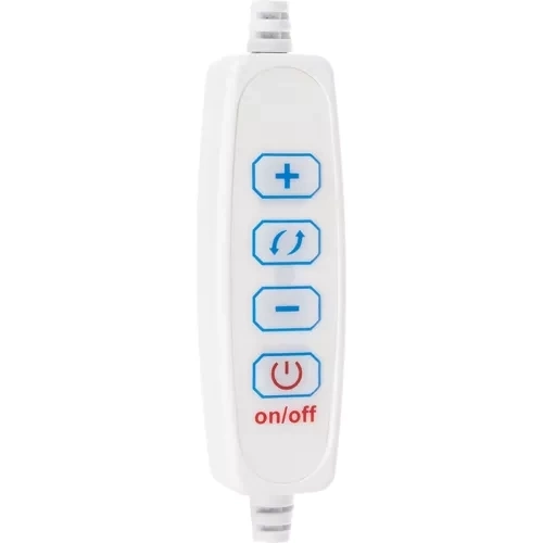 Witte bureaulamp met clip Izoxis