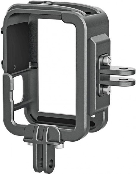 Telesin aluminium kooi voor GoPro HERO 12/11/10/9 met verticale adapter