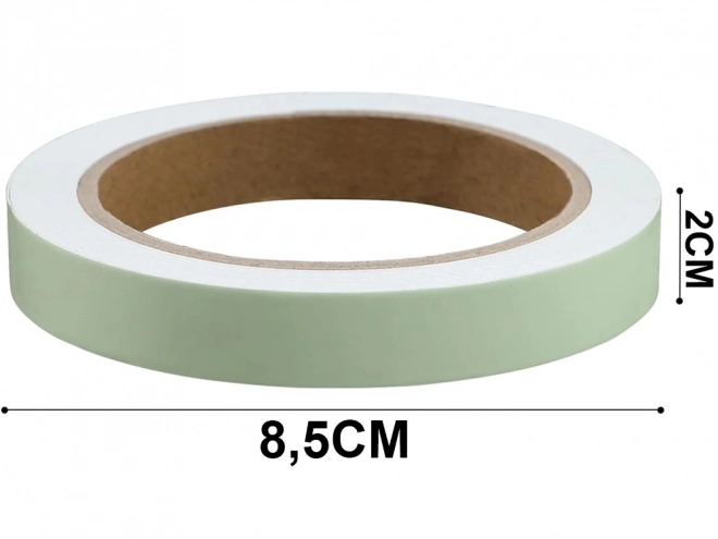 Gloeiende fluorescerende tape 3m