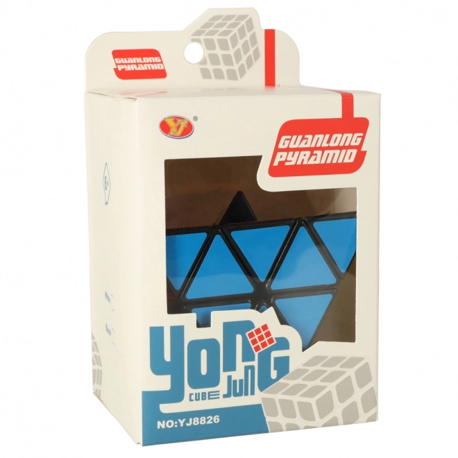 Puzzelspel PYRAMINX puzzelkubus 9,7 cm
