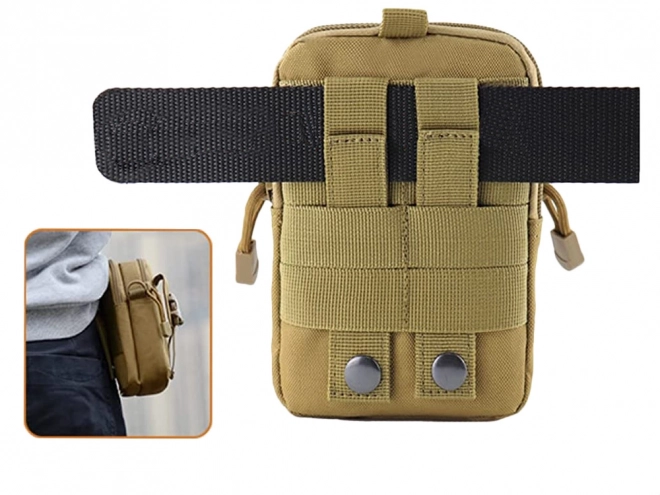 Tactische heuptas - beige
