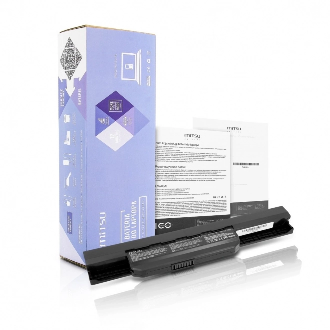 Batterij voor Asus A53, K53 4400 mAh