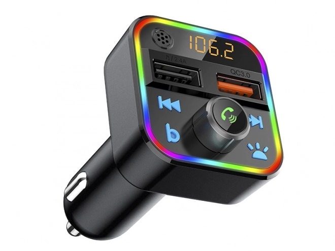 FM-zender Bluetooth 5.1+QC3.0 RBG