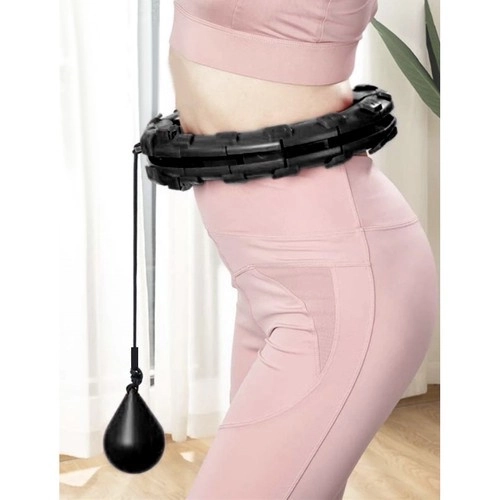 Hula hoop met massagehulpmiddel + gewichten Trizand 22044