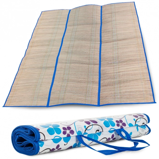 Thermische strooien strandmat 150 x 170 cm