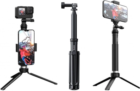 Universele 1/4"-schroefdraad en telefoonhouder