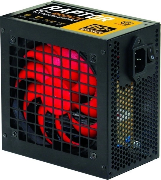 Voeding Rebeltec Raptor 600W Bronze 80+