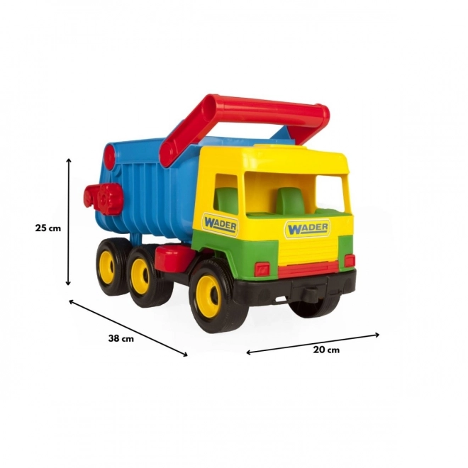 Wader Auto middel Truck kiepwagen 38cm