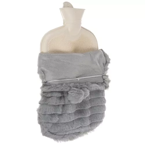 Rubberen warmwaterkruik in hoes 2000ml Ruhhy 19806