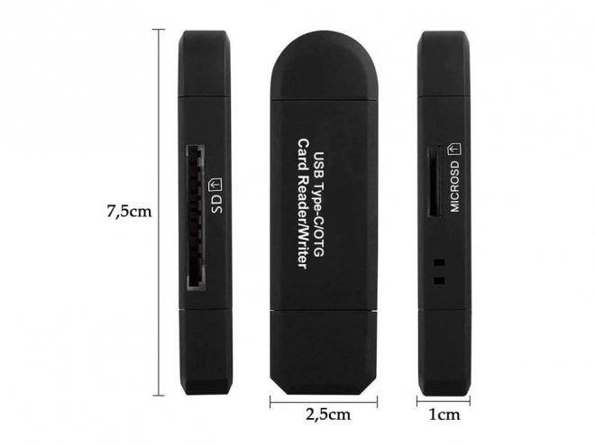 Universele kaartlezer USB-C en Micro USB