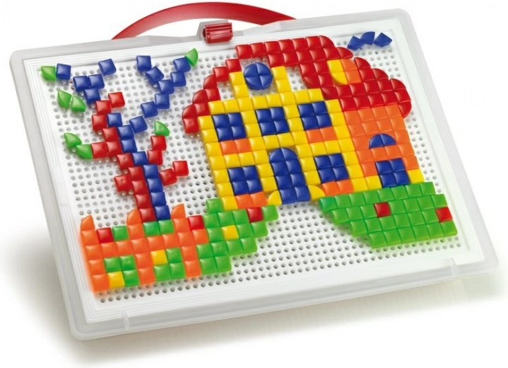 Draagbare koffer met speelbord