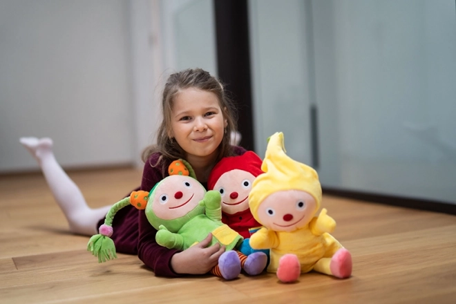 Knuffelfiguur Filípek van Magische Kleuterschool