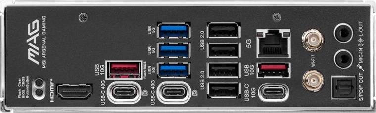 Brede connectiviteit: Wi‑Fi 7, 5G LAN en USB4 40 Gb/s